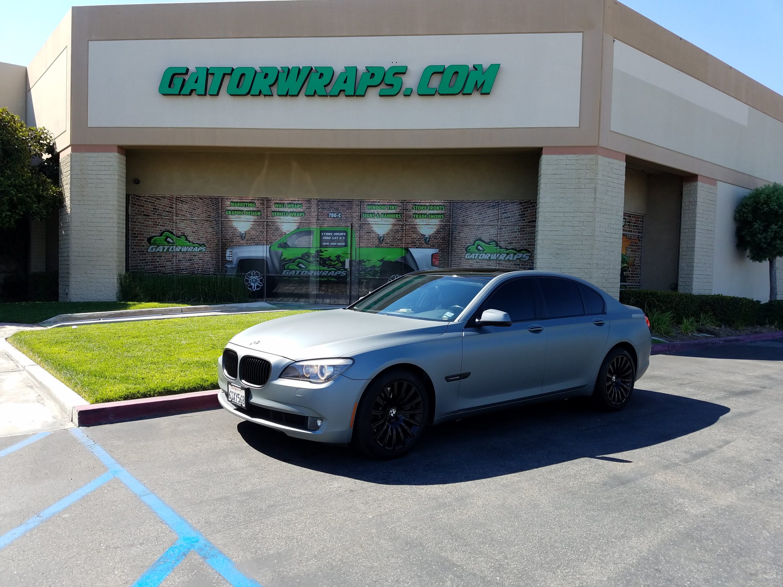 BMW Color Change Wrap Grey