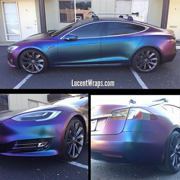 Tesla model 3 хамелеон